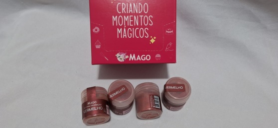 PO PARA DECORA�AO VERMELHO 5GR 1UND